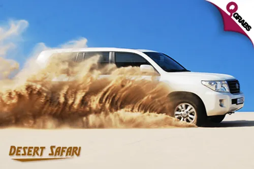 For QR100 Child/QR175 Adult, Enjoy Your Eid Locally with a Half Day Desert Safari OR a Dinner Dhow Cruise! (QR200/QR350 Value)